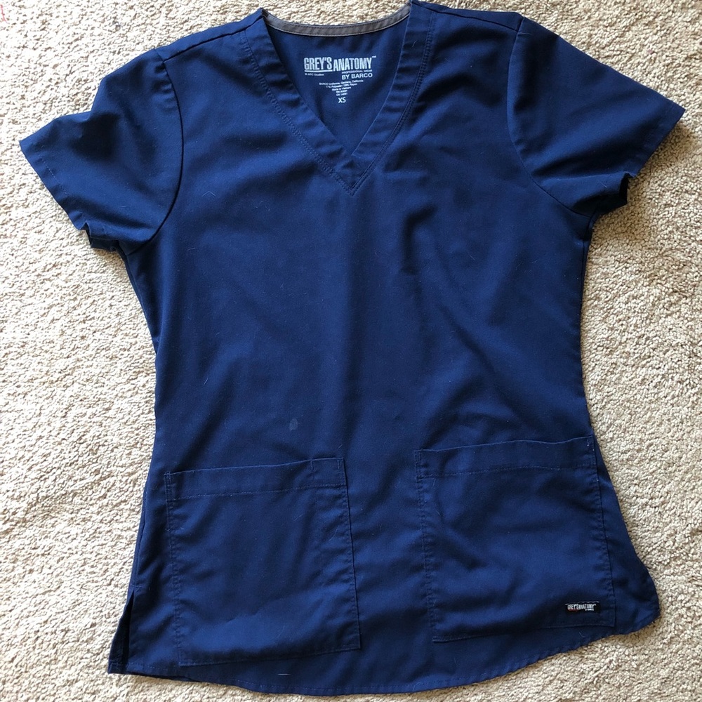 Navy Scrub top